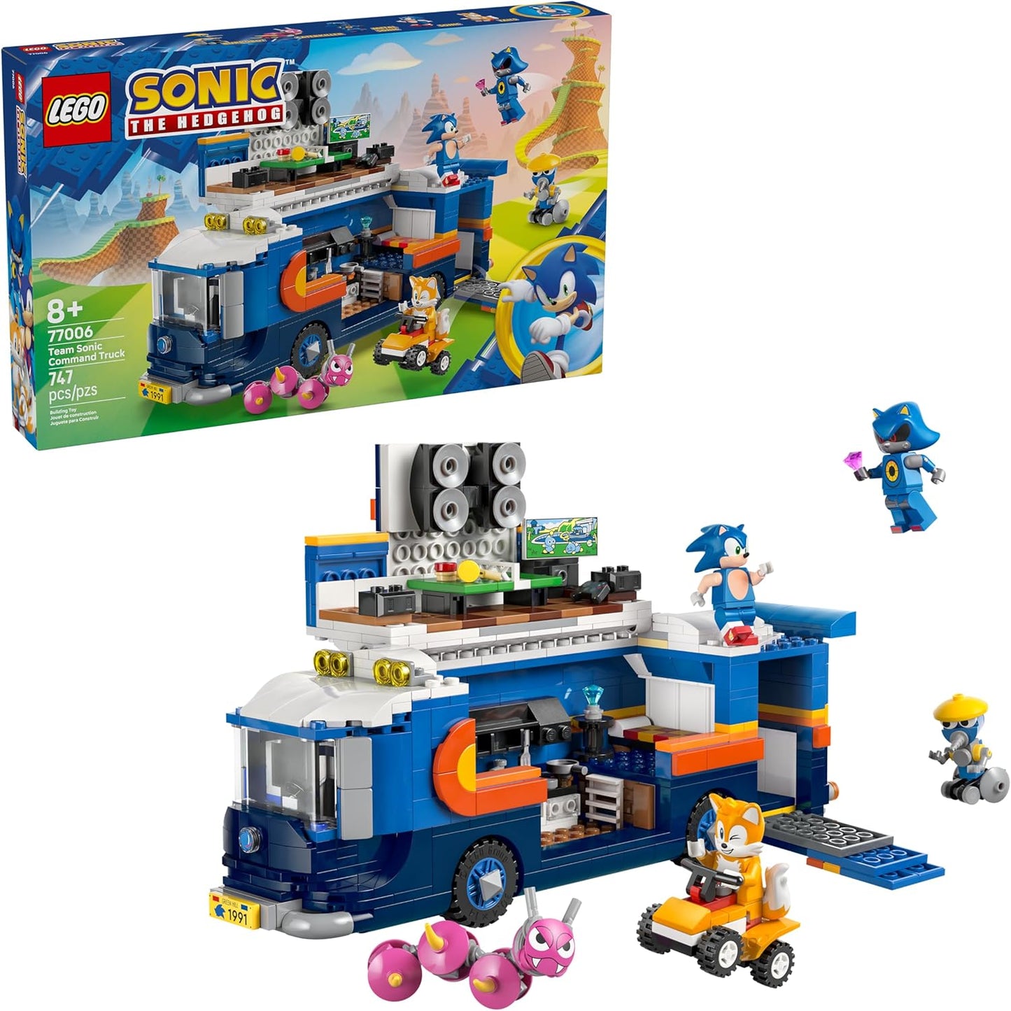 LEGO Sonic The Hedgehog Team Sonic Command Truck Building Toy