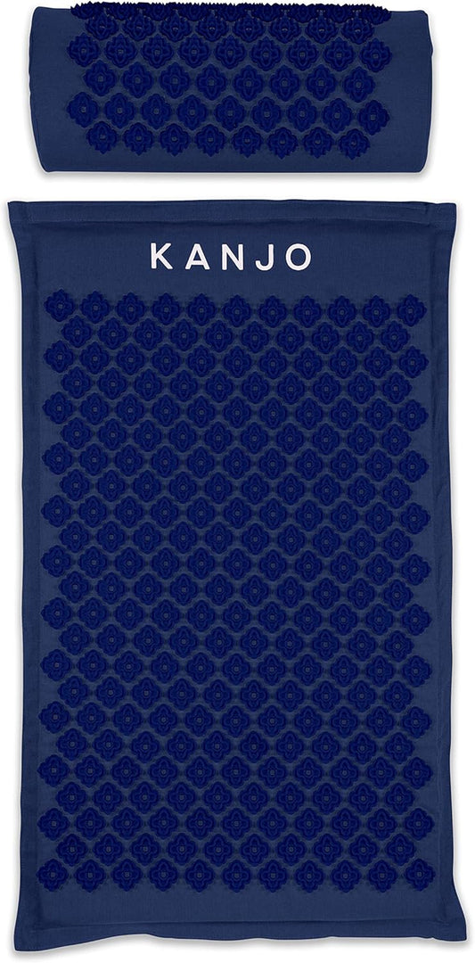 Kanjo Acupressure Mat and Pillow Set for Effective Pain Relief