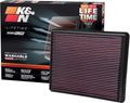 K&N High-Flow Original Lifetime Engine Air Filter - Increased Power