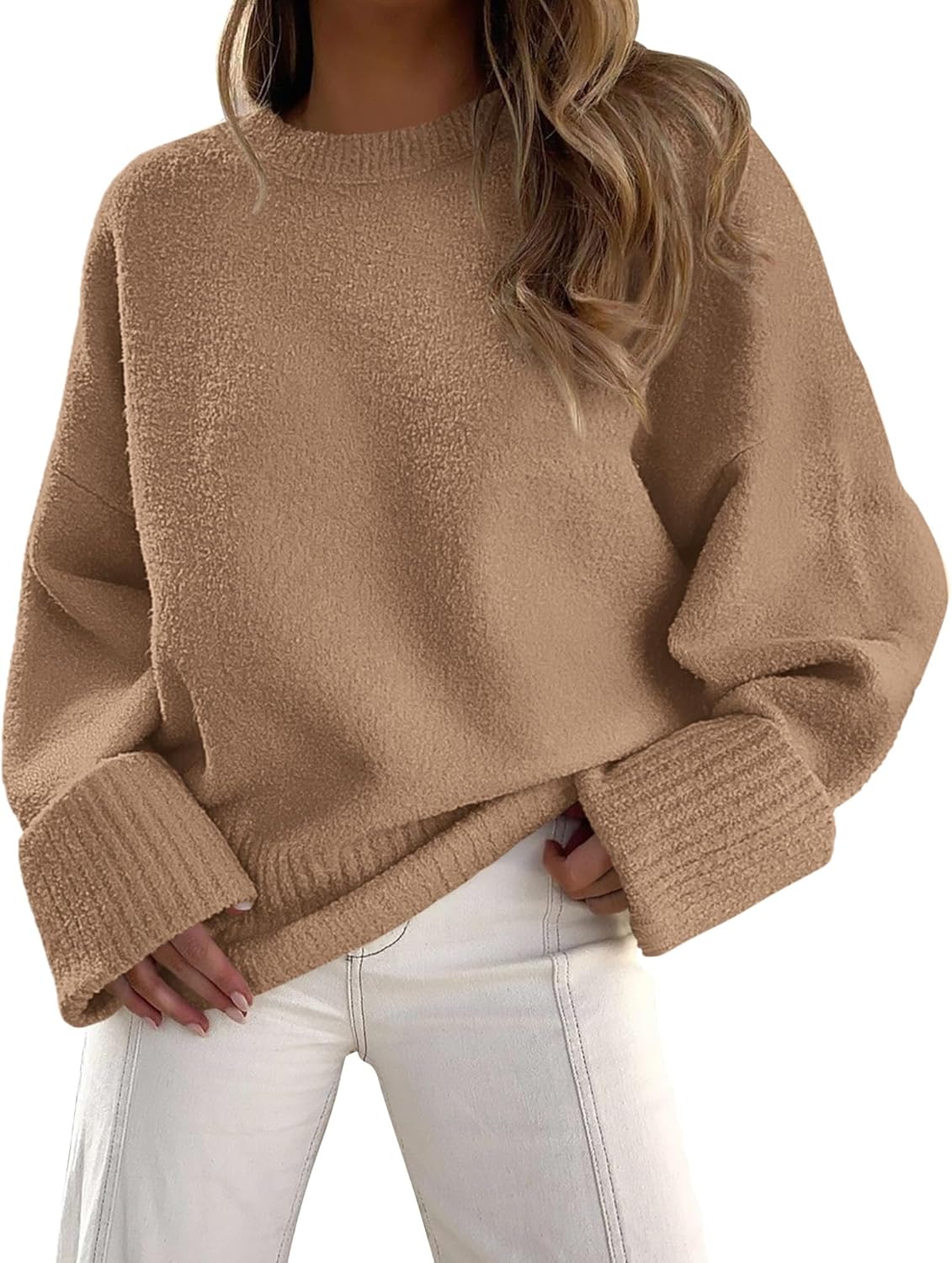 PRETTYGARDEN Women's Fall Oversized Sweaters for Cozy Style