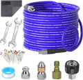 Sewer Jetter Kit 25ft for Pressure Washer - Heavy Duty Drain Cleaner