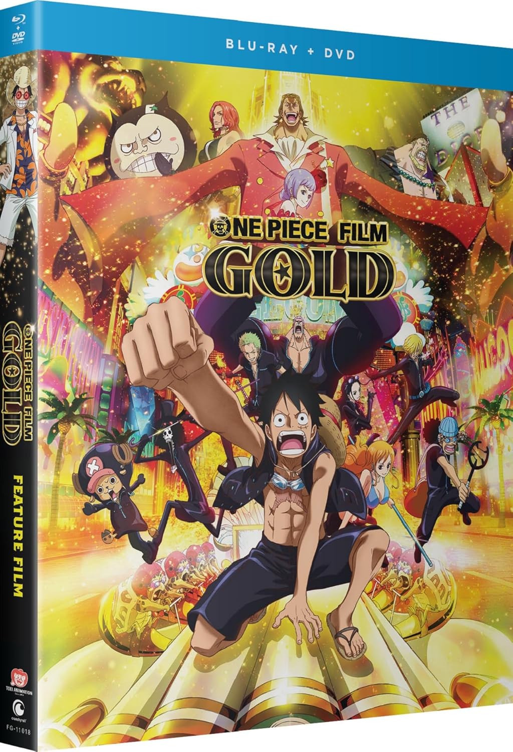 One Piece Film: Gold - Blu-ray & DVD for Ultimate Anime Fans