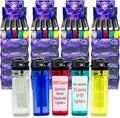 Disposable Lighters Pack of 1000 - Bulk Clear Cigarette Lighters