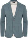 PJ PAUL JONES Men's Casual Knit Blazer Jacket - Lightweight Casual