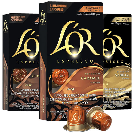 L'OR Espresso Capsules Variety Pack - Elevate Your Coffee Experience