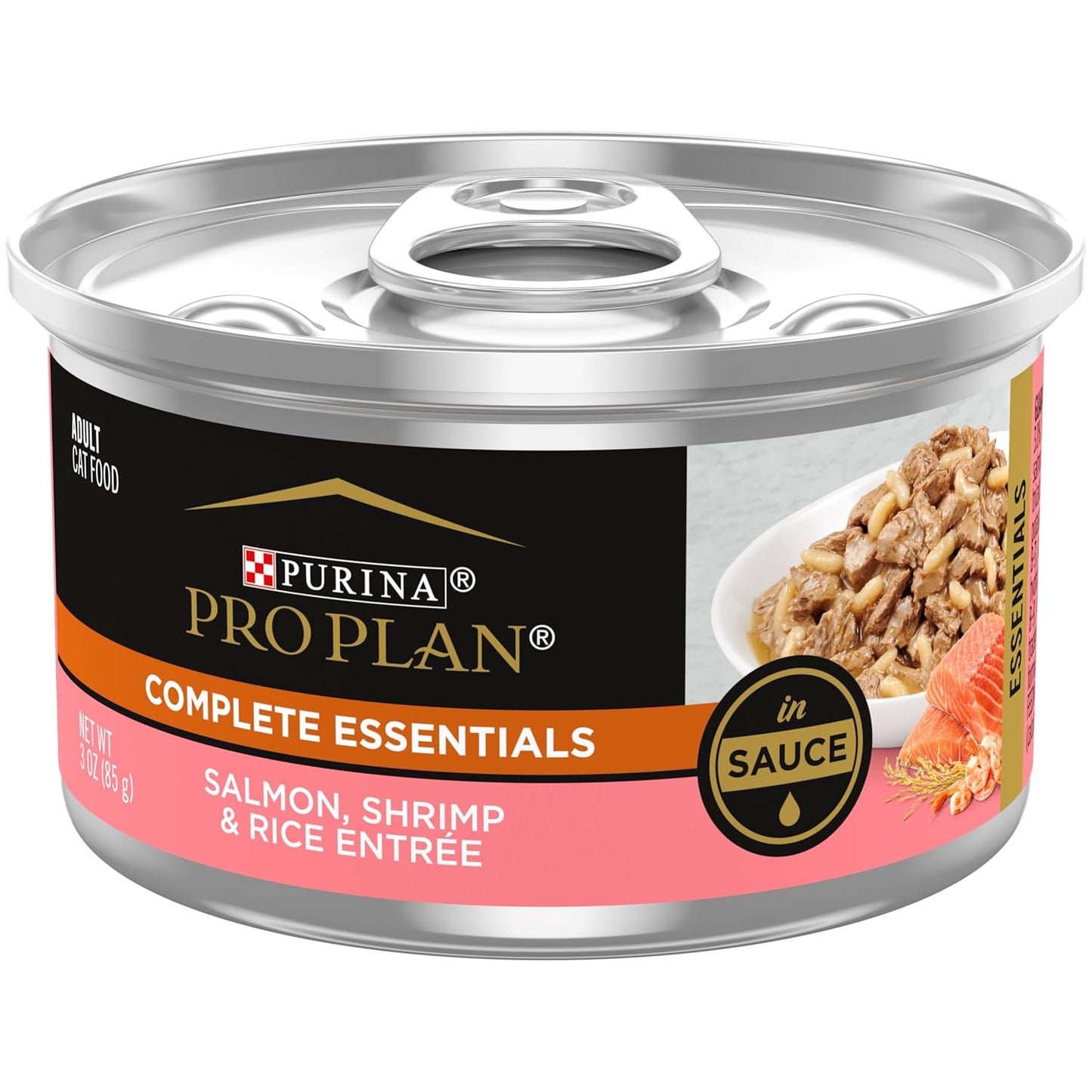 Purina Pro Plan Pate Wet Cat Food with Salmon, Shrimp & Rice