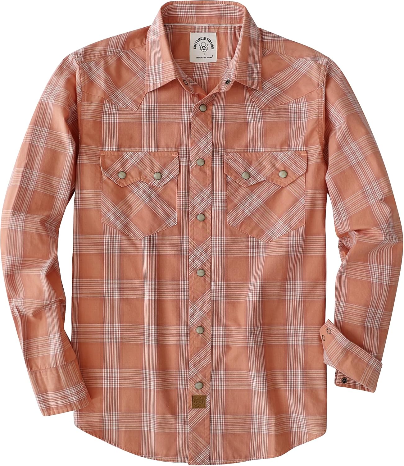 Dubinik Pearl Snap Shirts for Men: Stylish Western Plaid Workwear