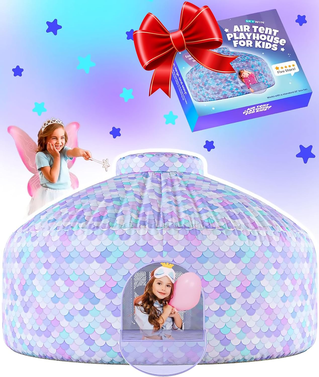 Instant Mermaid Tent - Easy Setup & Storage - Skywin