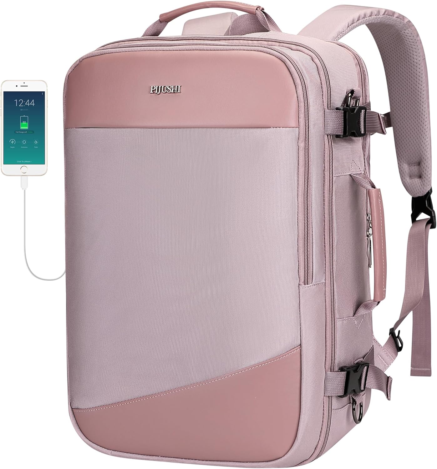 PIJUSHI Travel Backpack for Women - Flight Approved Carry On Bag