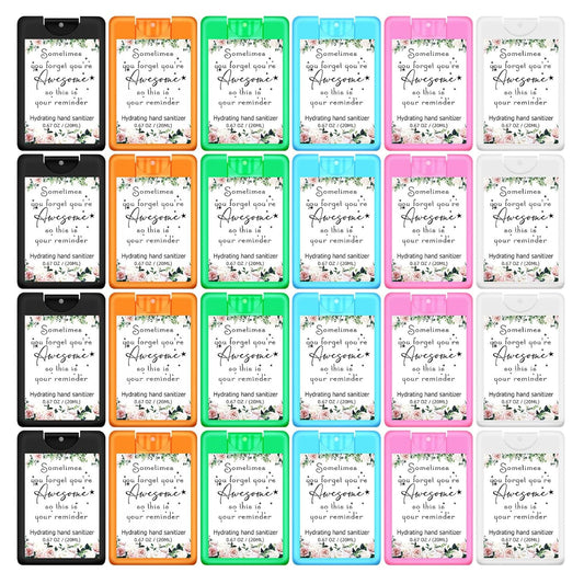 24 Pack Hand Sanitizer Spray Bulk for Travel and Gifting