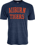 Blue 84 Men's T Shirt Tri-Blend Team Color - Soft Auburn Tee