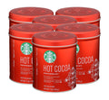Starbucks Hot Cocoa Mix Tin Peppermint, 7 Ounce Pack of 6 - Rich
