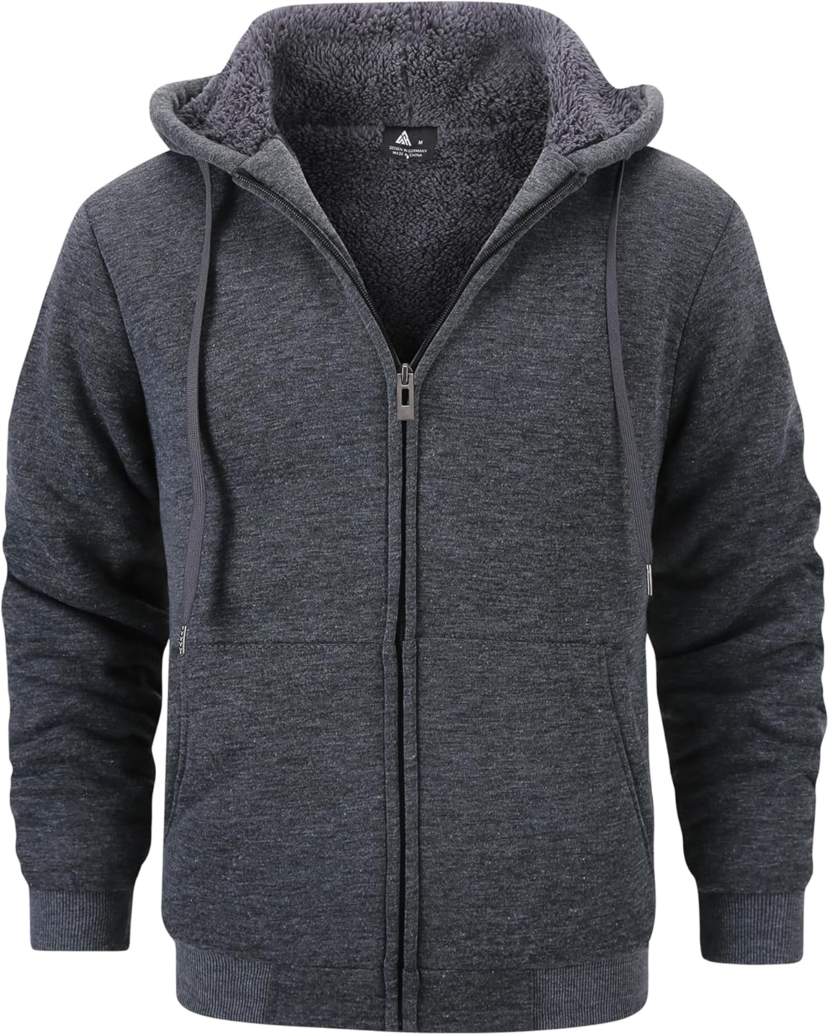 GEEK LIGHTING Heavyweight Fleece Hoodie for Men - Warm & Cozy