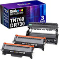 E-Z Ink Compatible TN760 Toner and DR730 Drum Unit Replacement - High