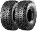 MaxAuto 2Pcs 20x8-8 Lawn Mower Turf Tires - Durable Cut-Friendly Tread