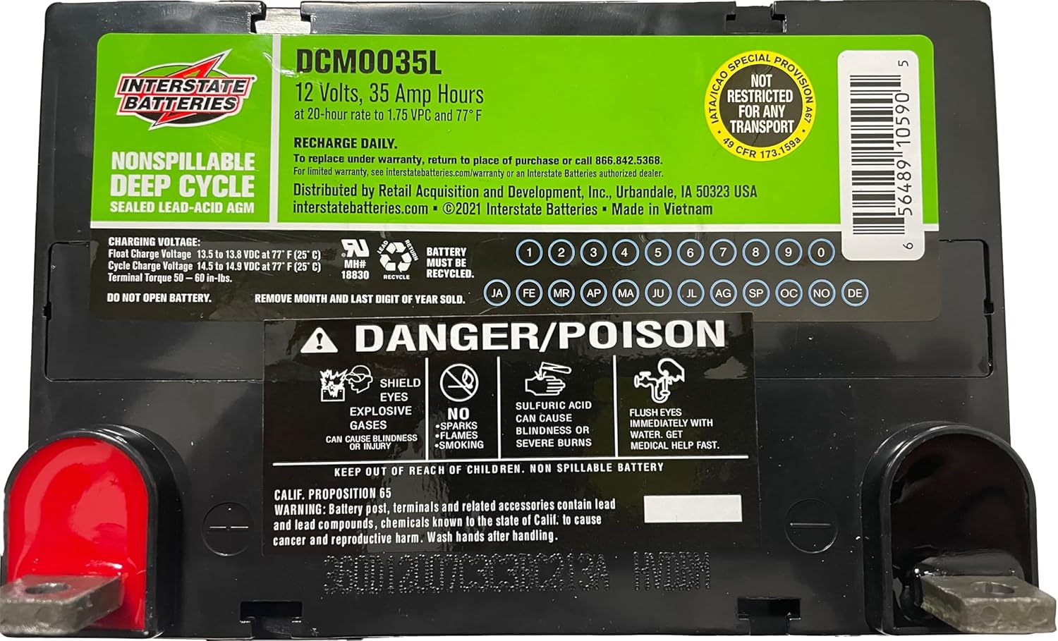 Interstate Batteries 12V 35Ah Deep Cycle Mobility Battery Review