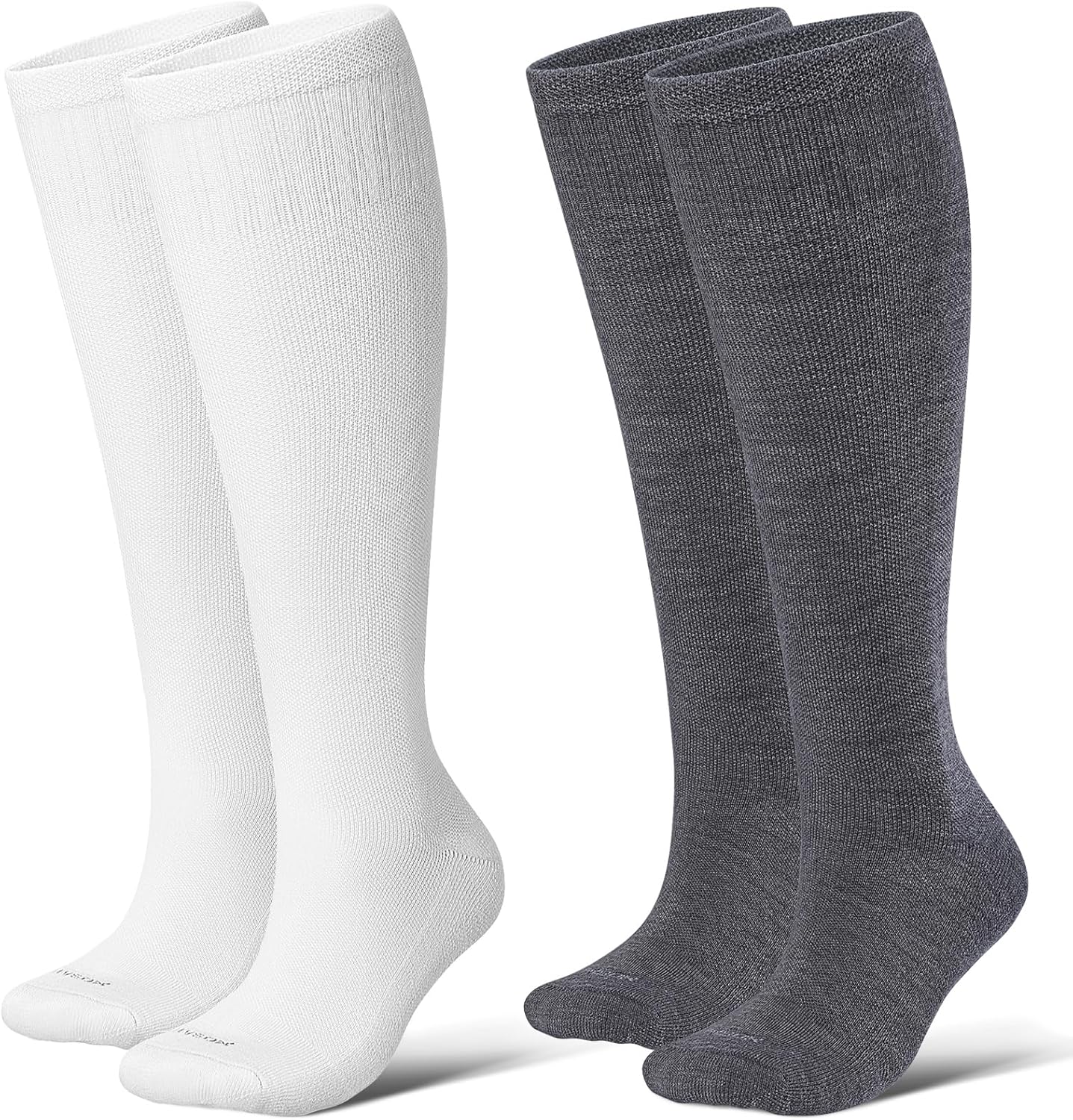 LEVSOX Thick Merino Wool Compression Socks for Comfort and Support