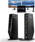 USB C and USB 3.0 Universal Laptop Docking Station - Dual 4K