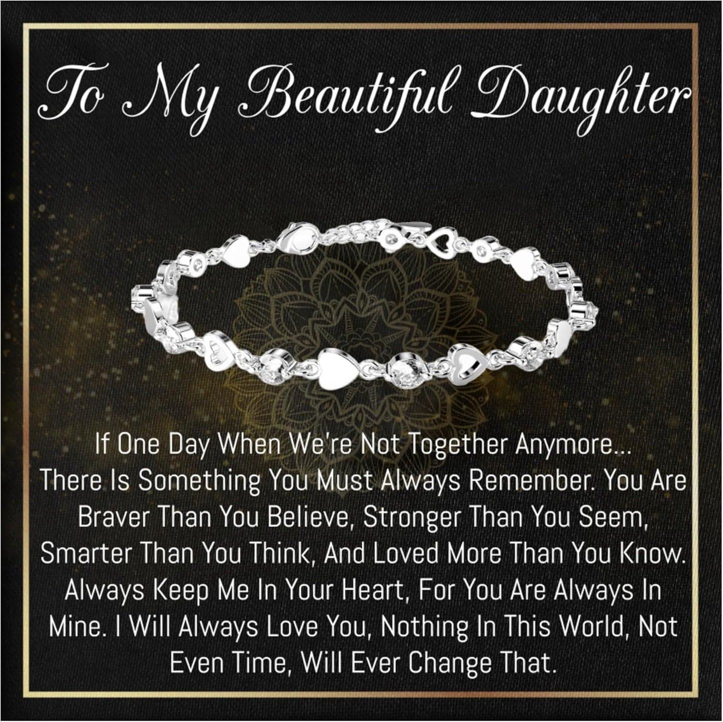 I Love You Bracelet - Perfect Gift for Your Daughter's Birthday