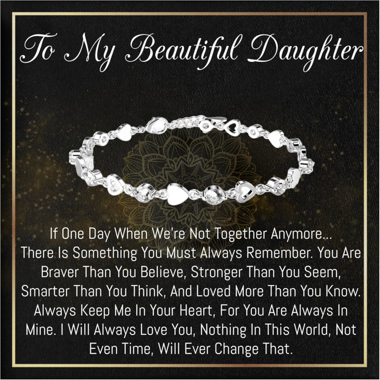 I Love You Bracelet - Perfect Gift for Your Daughter's Birthday