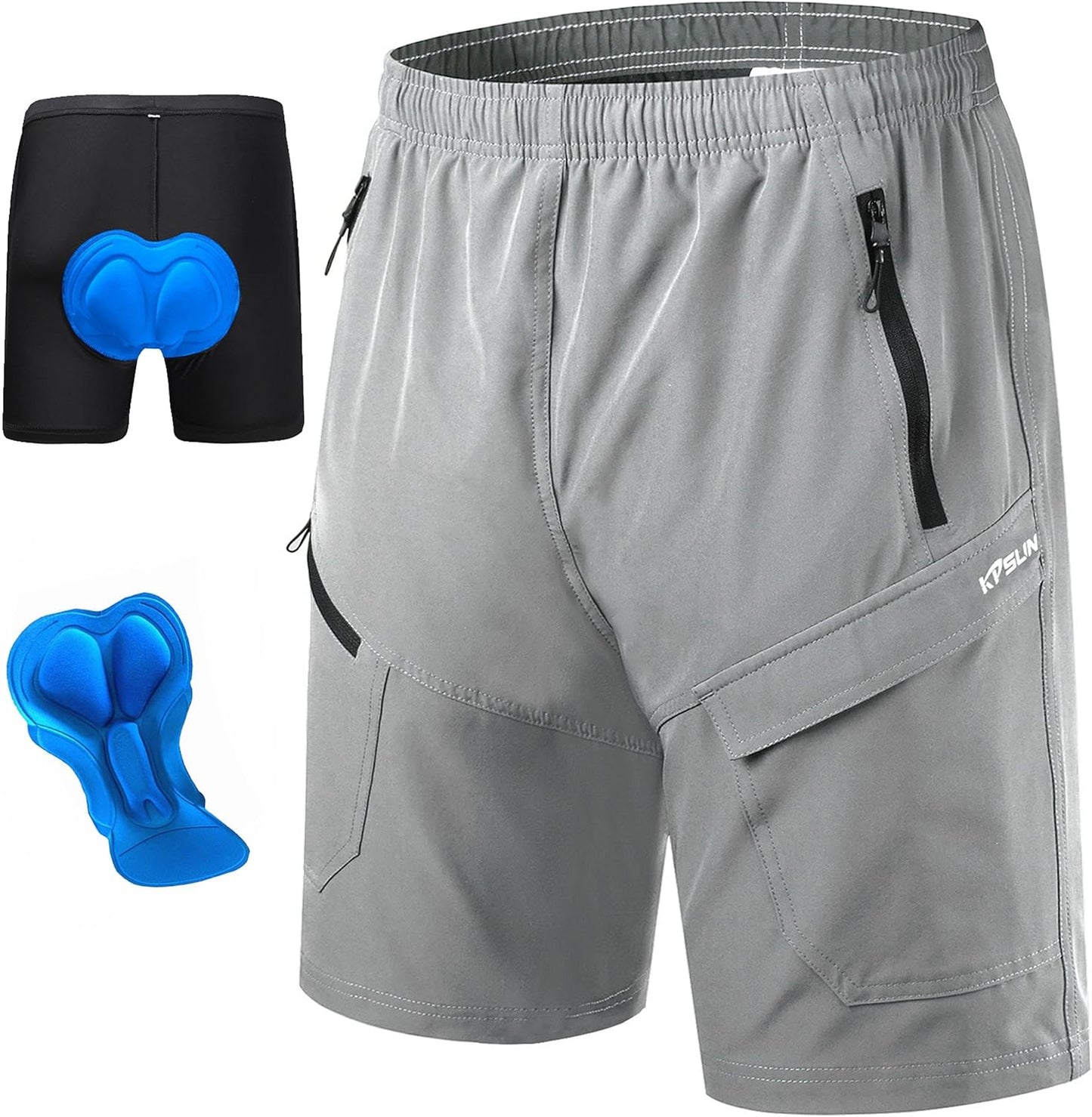 Men's Mountain Bike Shorts with 3D Padding for Ultimate Comfort
