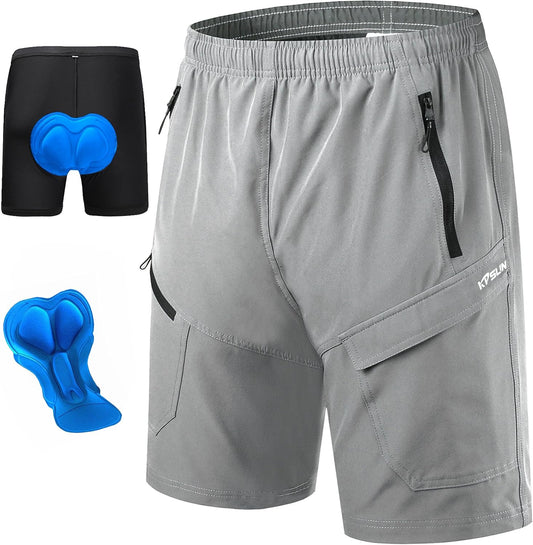 Men's Mountain Bike Shorts with 3D Padding for Ultimate Comfort