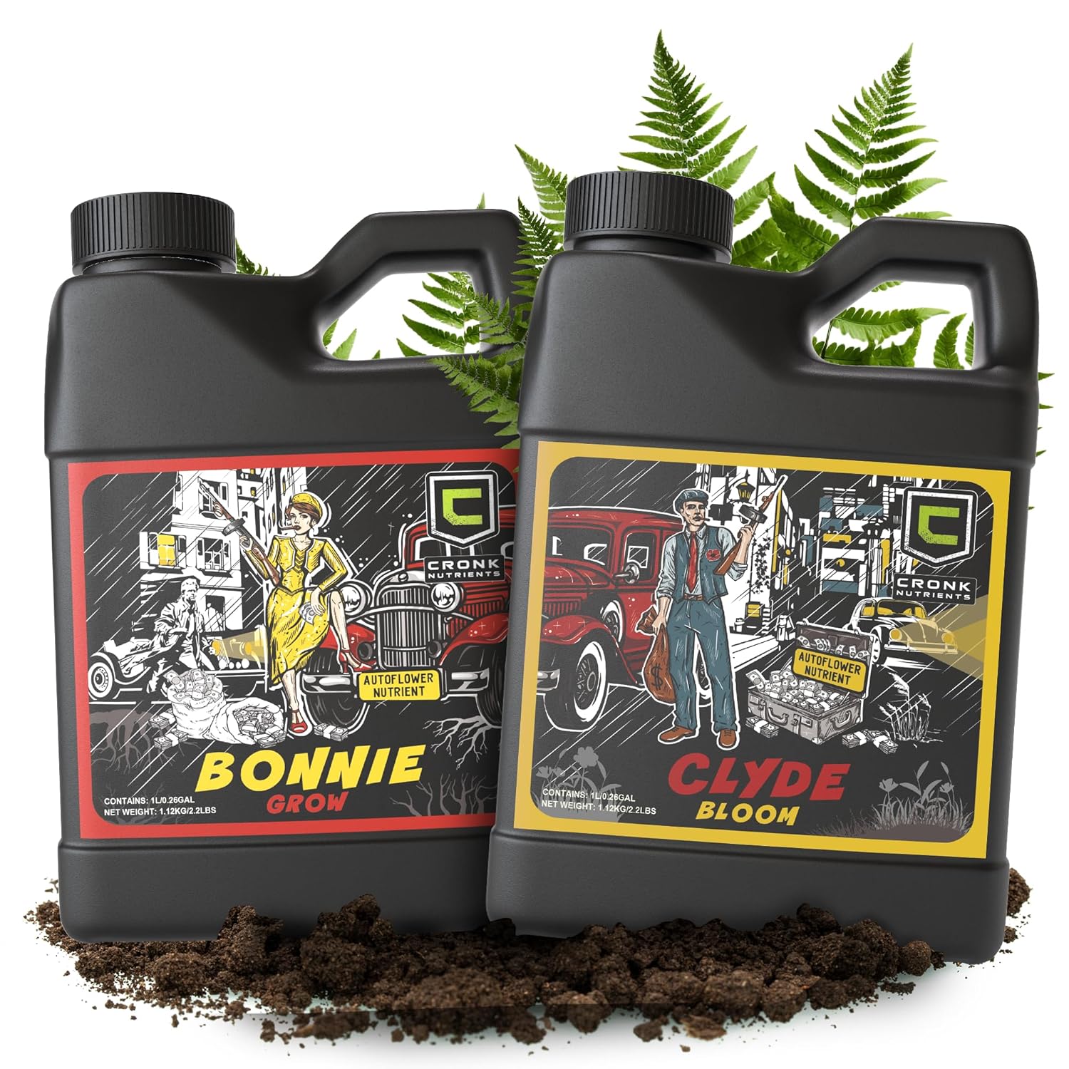 Bonnie & Clyde Autoflower Nutrients for Optimal Plant Growth