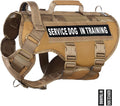 Tactical Dog Harness for Large Dogs with Dual Handles - Breathable Air