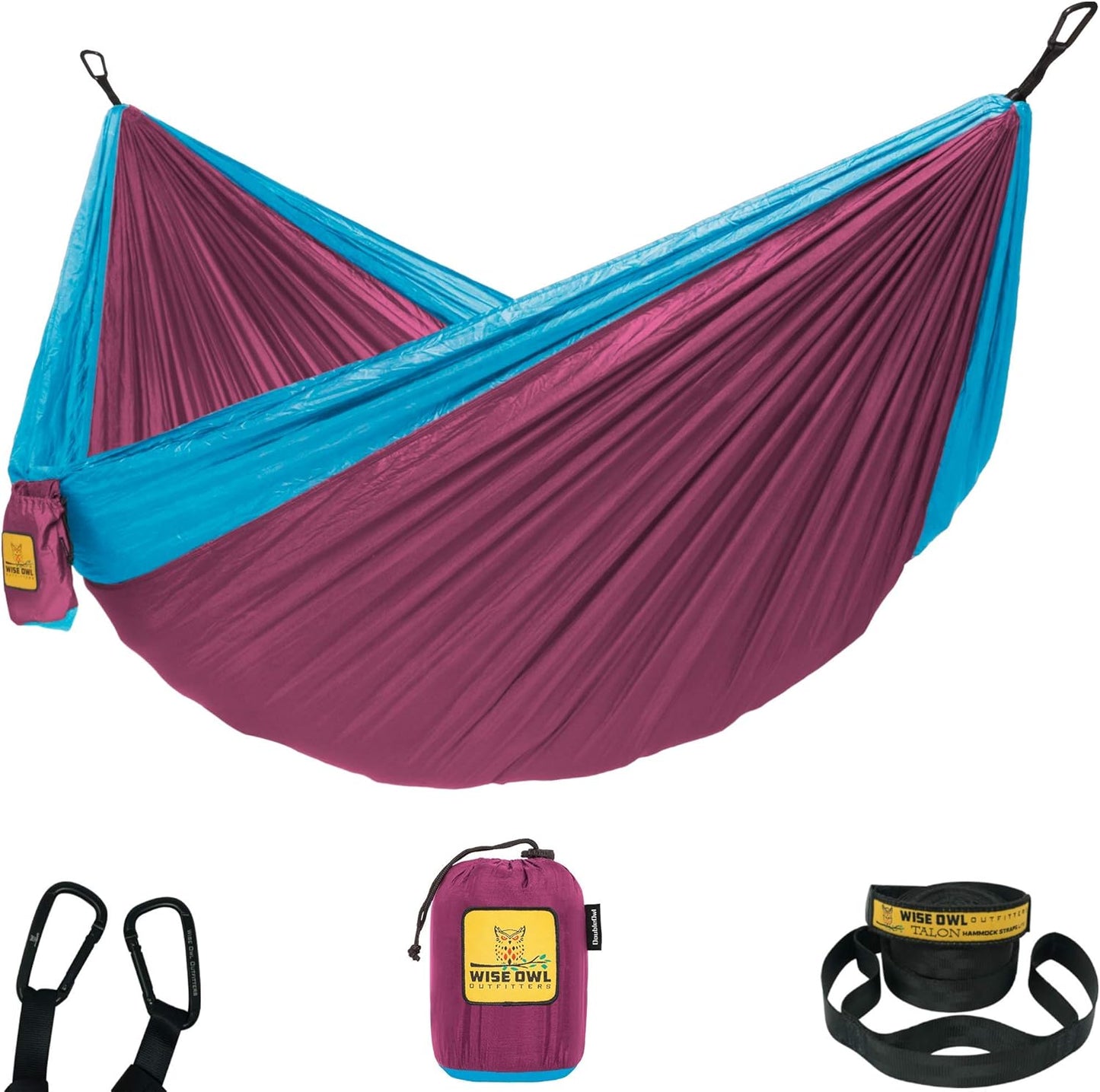 Camping Hammock 500lbs Portable Gear for Travel and Hiking