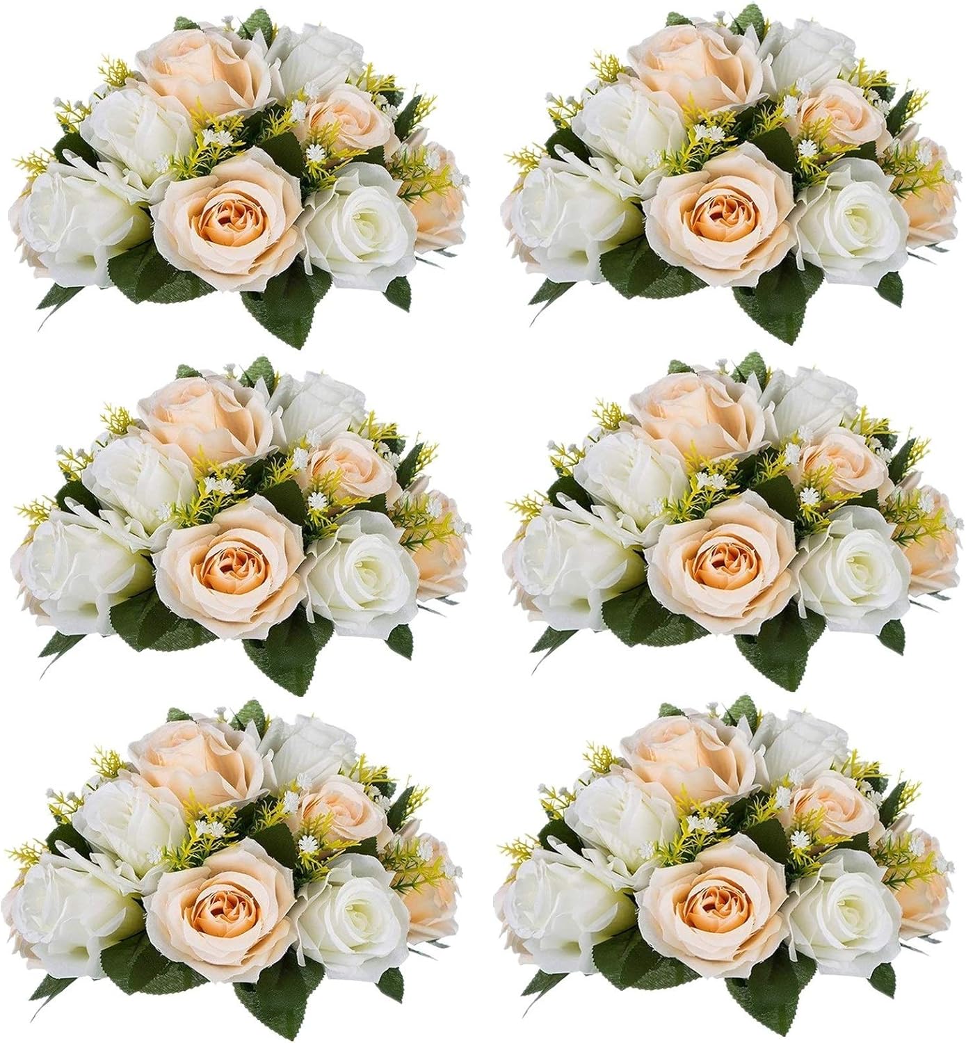 Sziqiqi Artificial Silk Rose Flowers for Stunning Decor