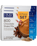 HMR 3-Pack 800 Chocolate Meal Replacement Shake - Protein Support