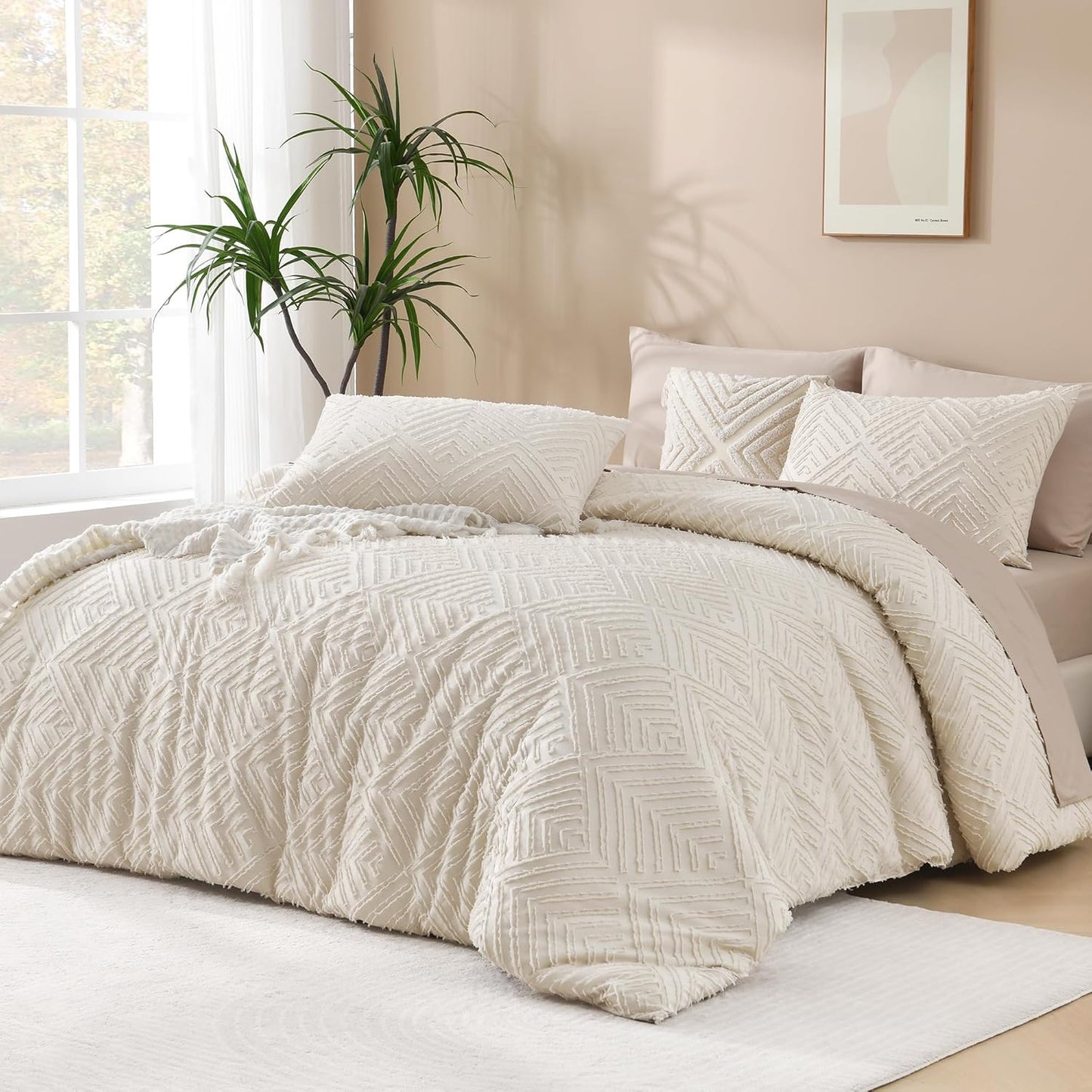 Andency Oversized King Comforter Set for All Seasons