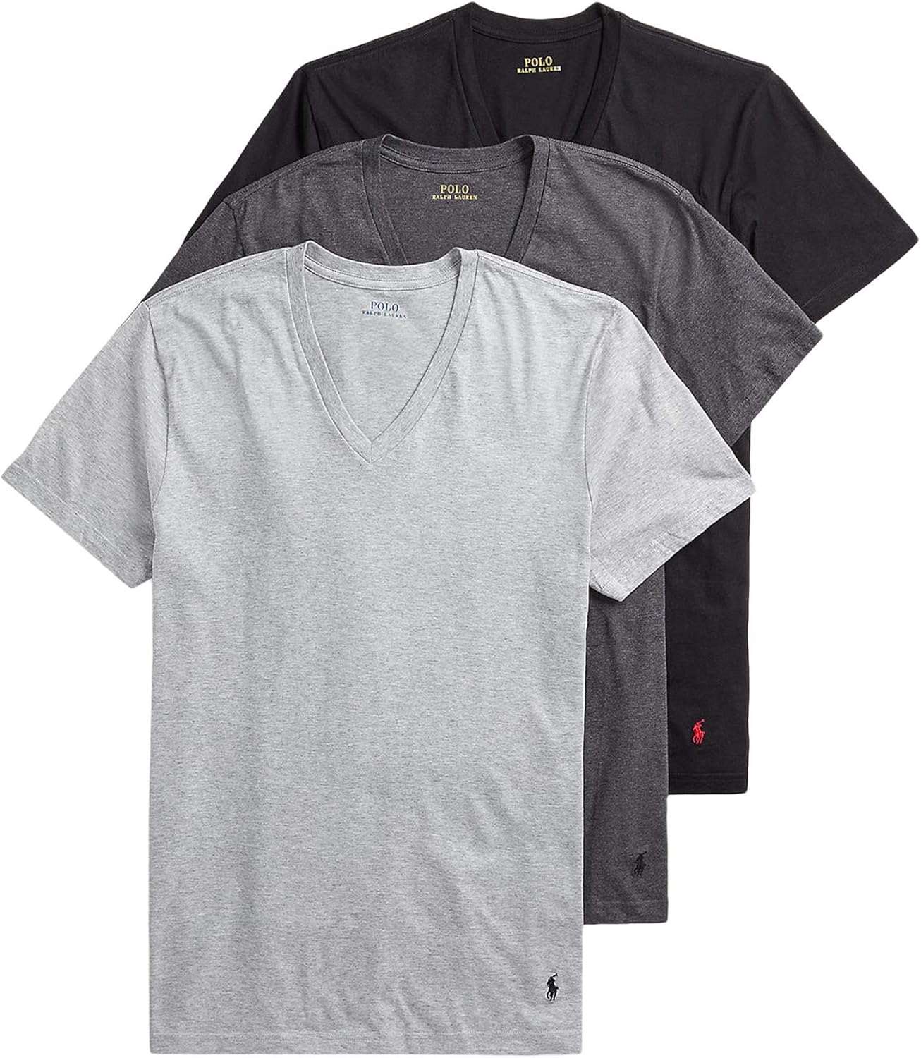 POLO Men's Slim Fit Cotton V-Neck Undershirt 3-Pack Review