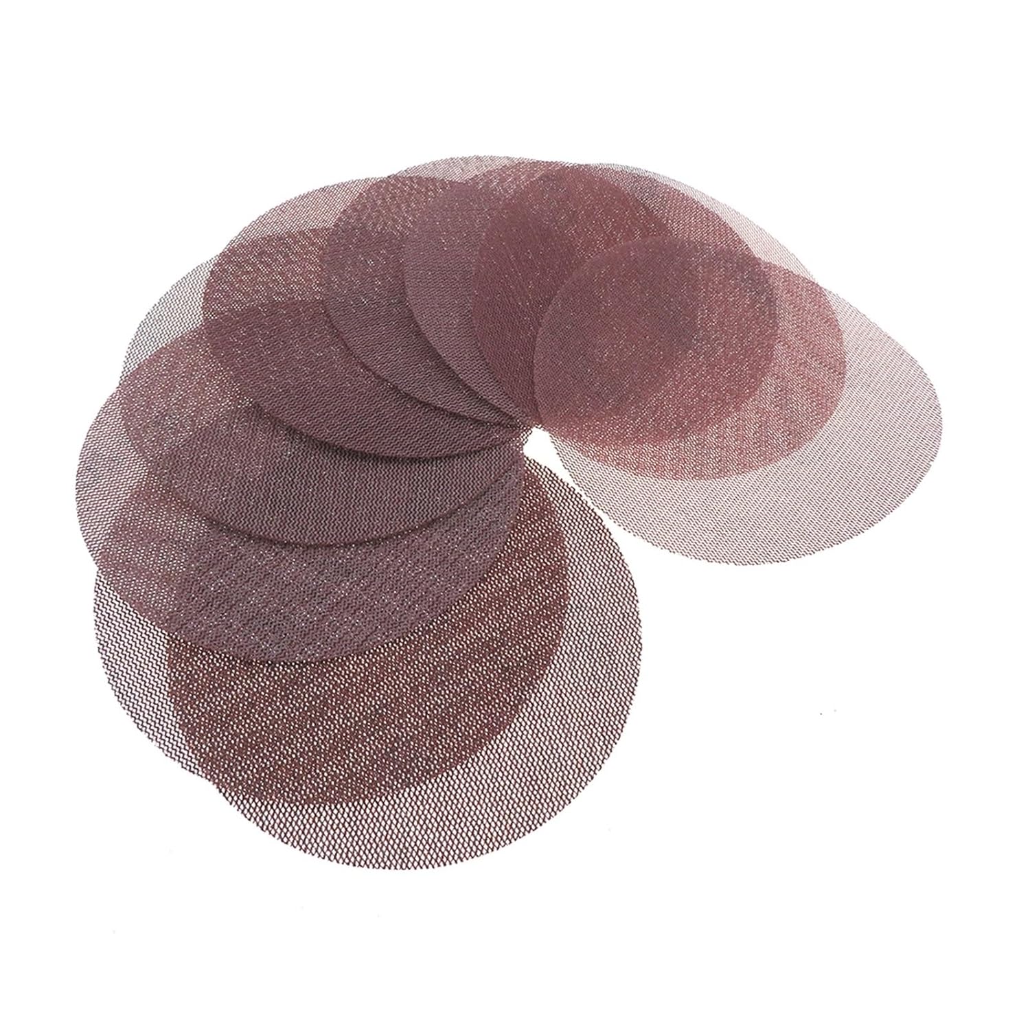 Dust-Free Mesh Sanding Discs - Anti-Blocking Dry Grinding, 80-240 Grit