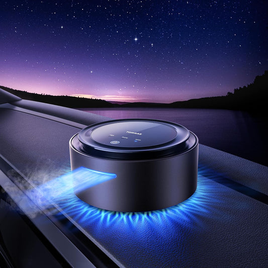 TORRAS Auto On/Off Car Air Freshener: Long-Lasting Natural Aroma