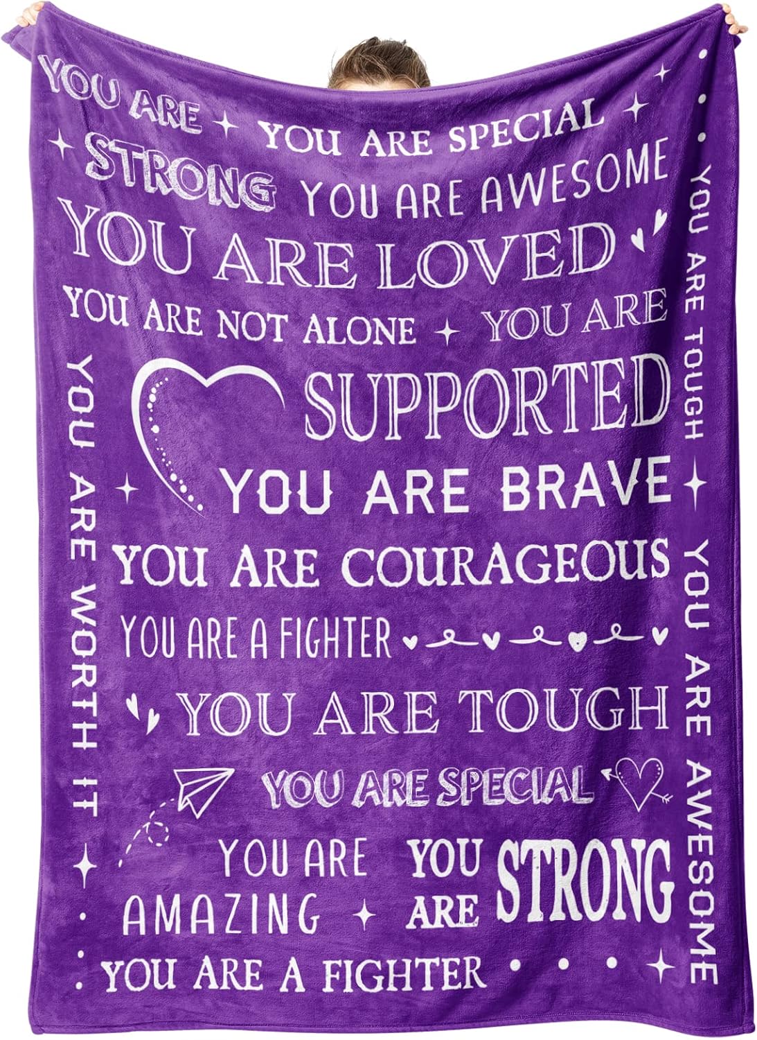 SteadStyle Get Well Blanket - Inspirational Gifts for Comfort