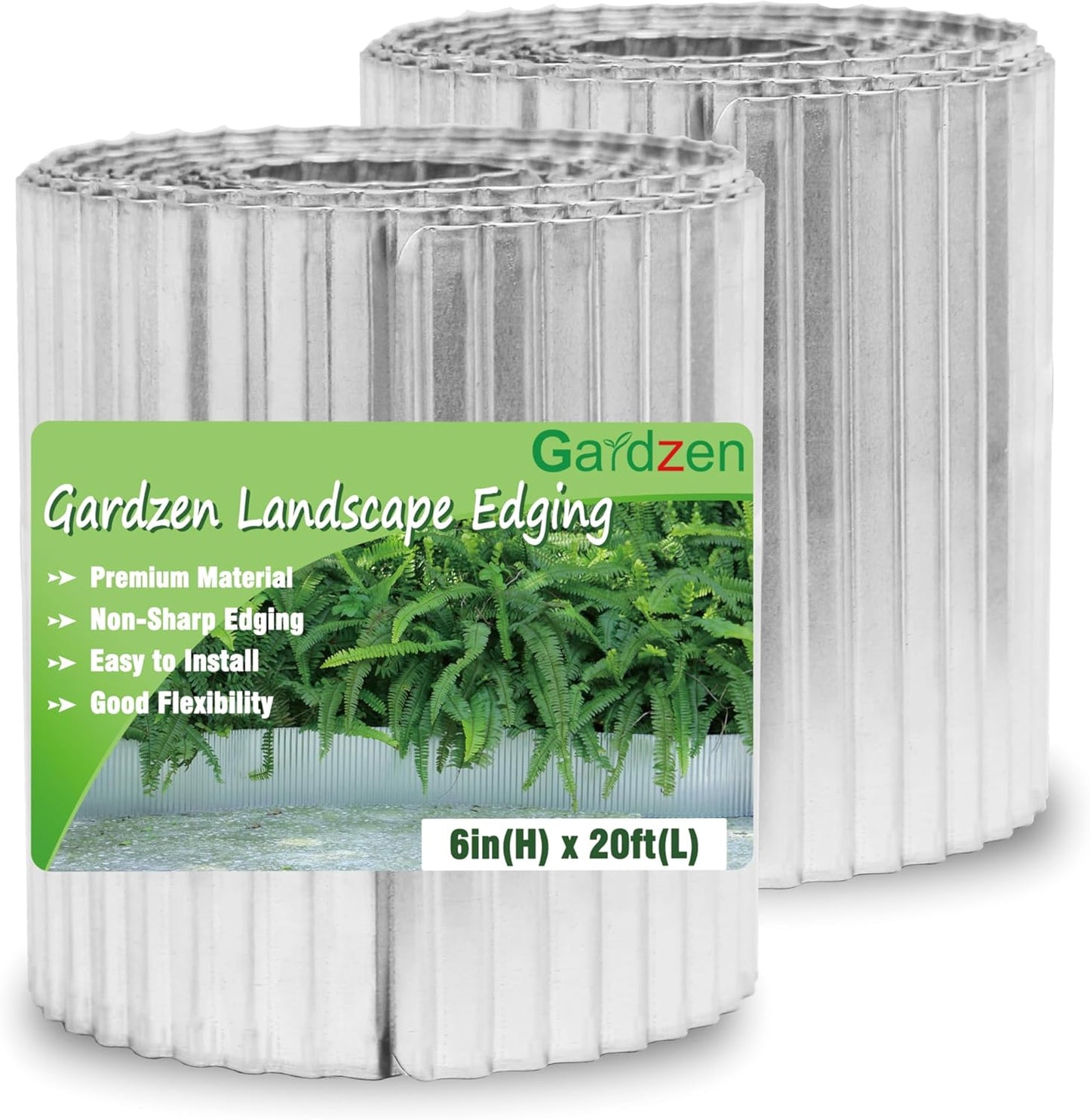 Gardzen Garden Landscape Edging Border for DIY Flower Beds