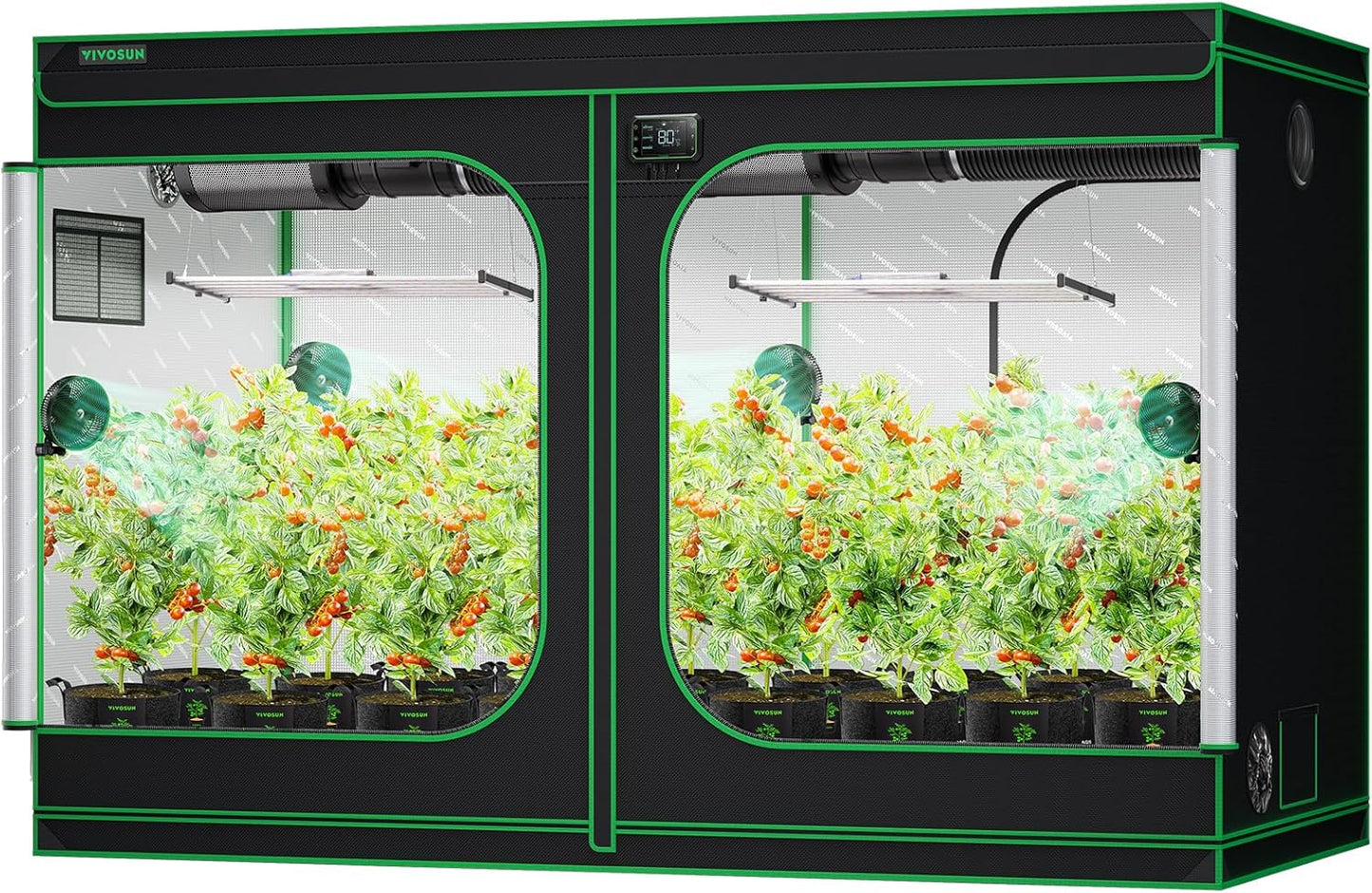 VIVOSUN S105 10x5 Grow Tent for Hydroponics Indoor Plants