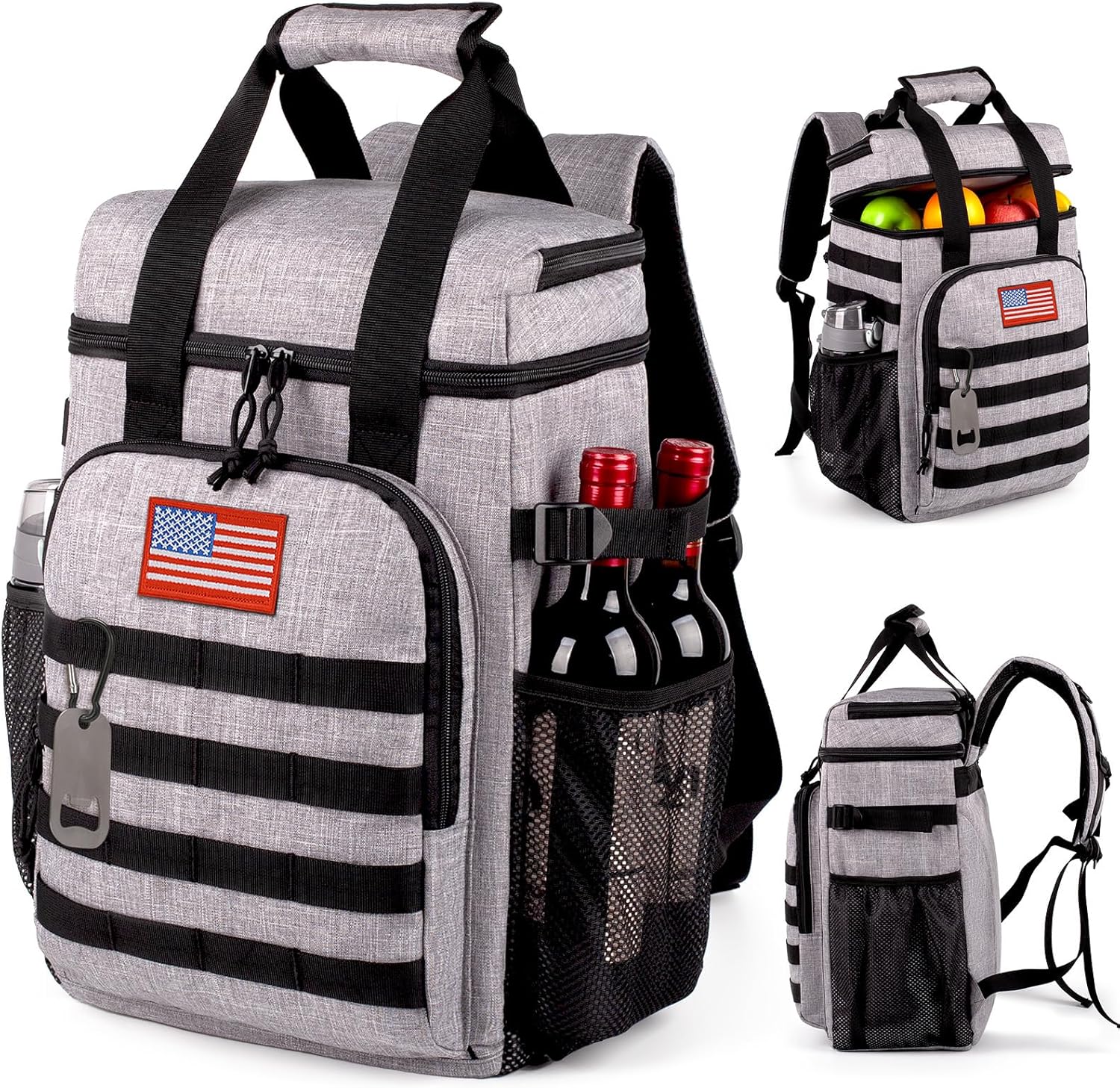 Tactical Backpack Cooler for Men with Insulated Waterproof Design