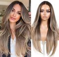 Wear and Go Glueless Brown Lace Front Wig 26in - Ready to Wear