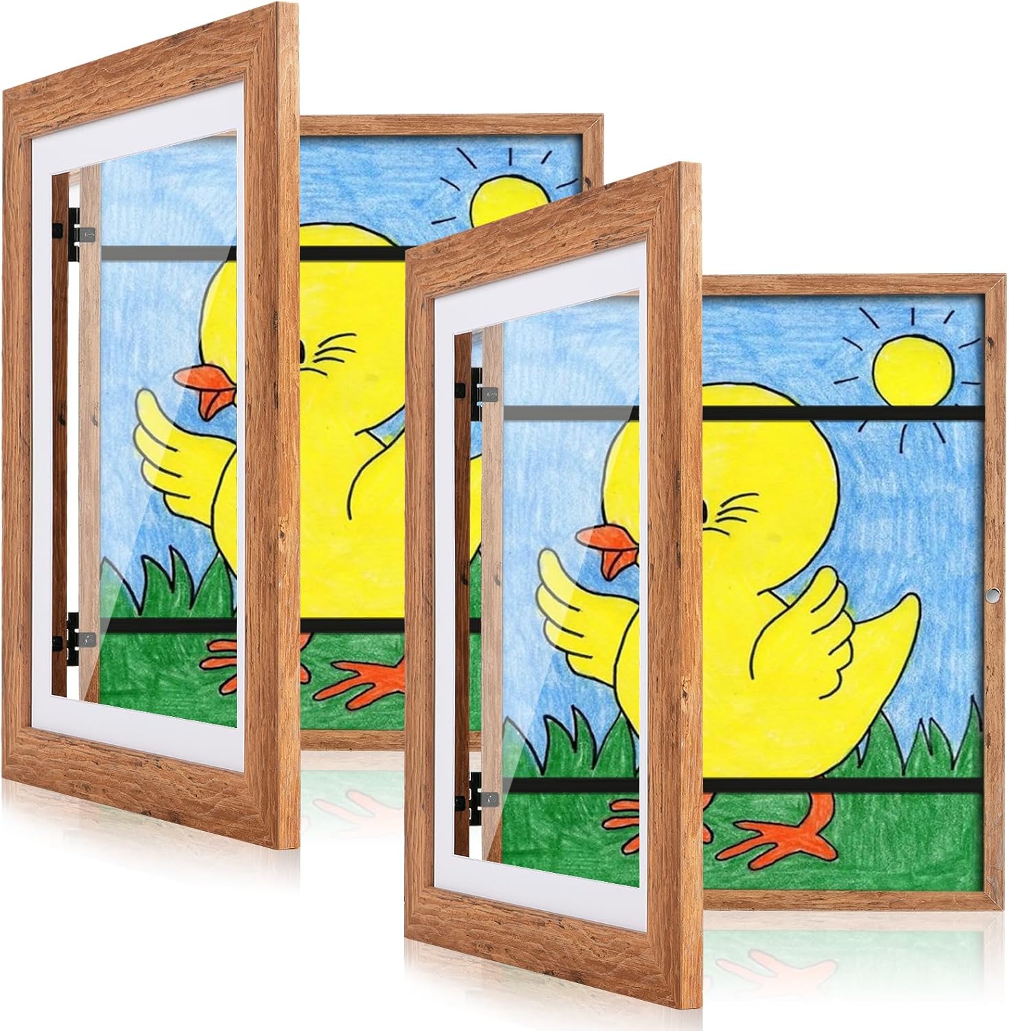 Kids Art Frames for Displaying 3D Artwork and Crafts at Home