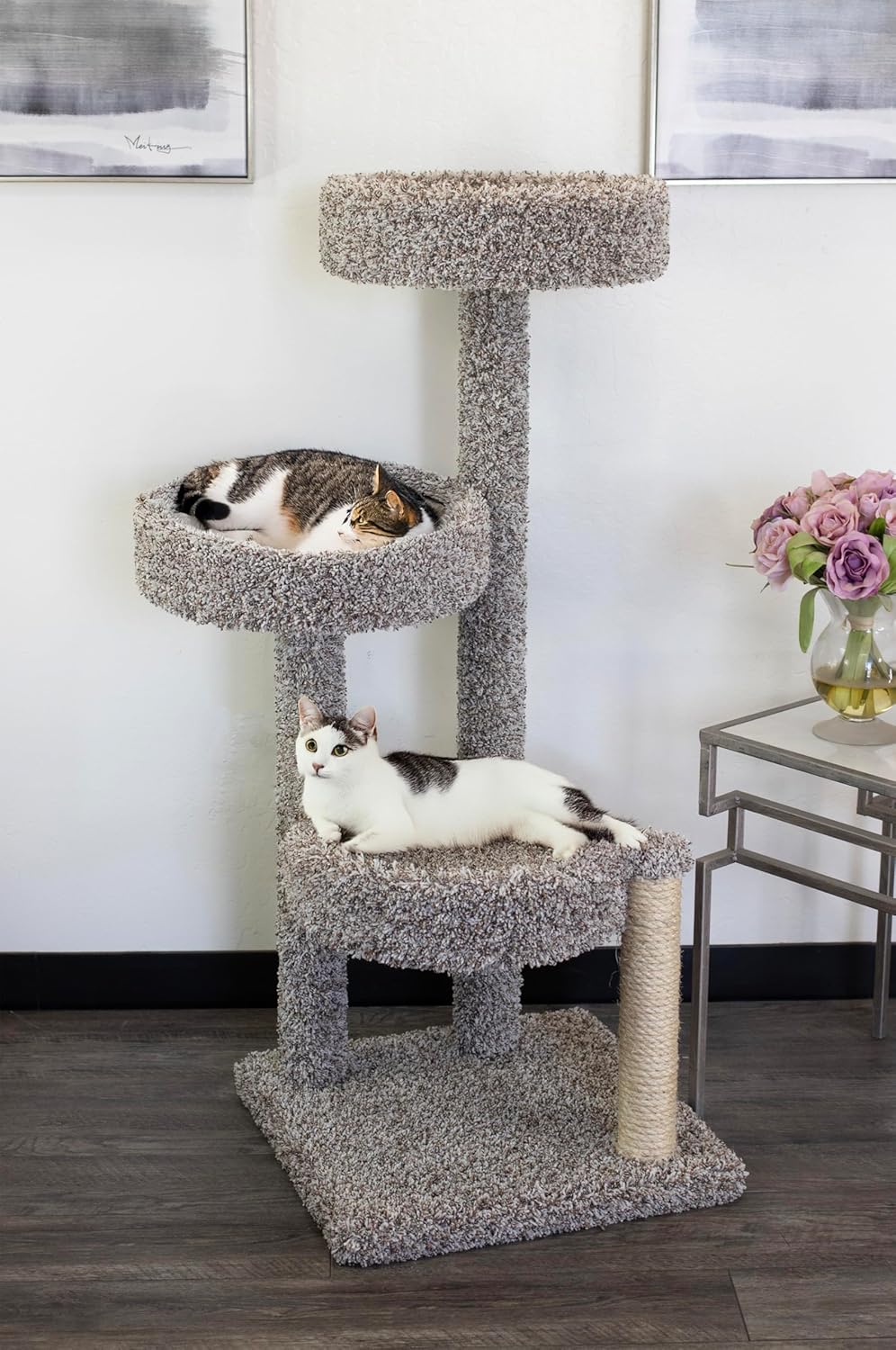 New Cat Condos Multi Level Cat Tree Condo for Happy Cats