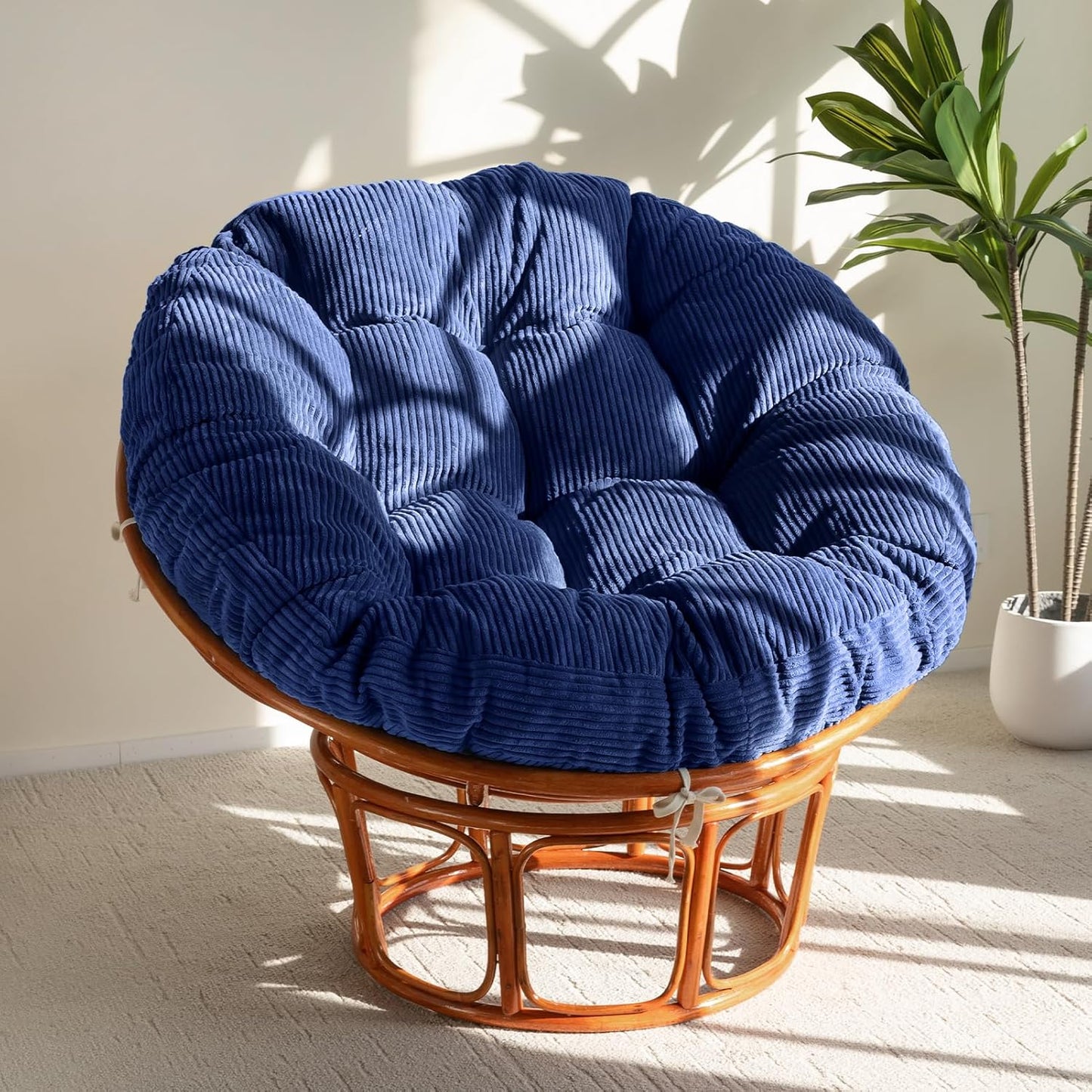 HIGOGOGO Papasan Chair Cushion for Ultimate Comfort and Style