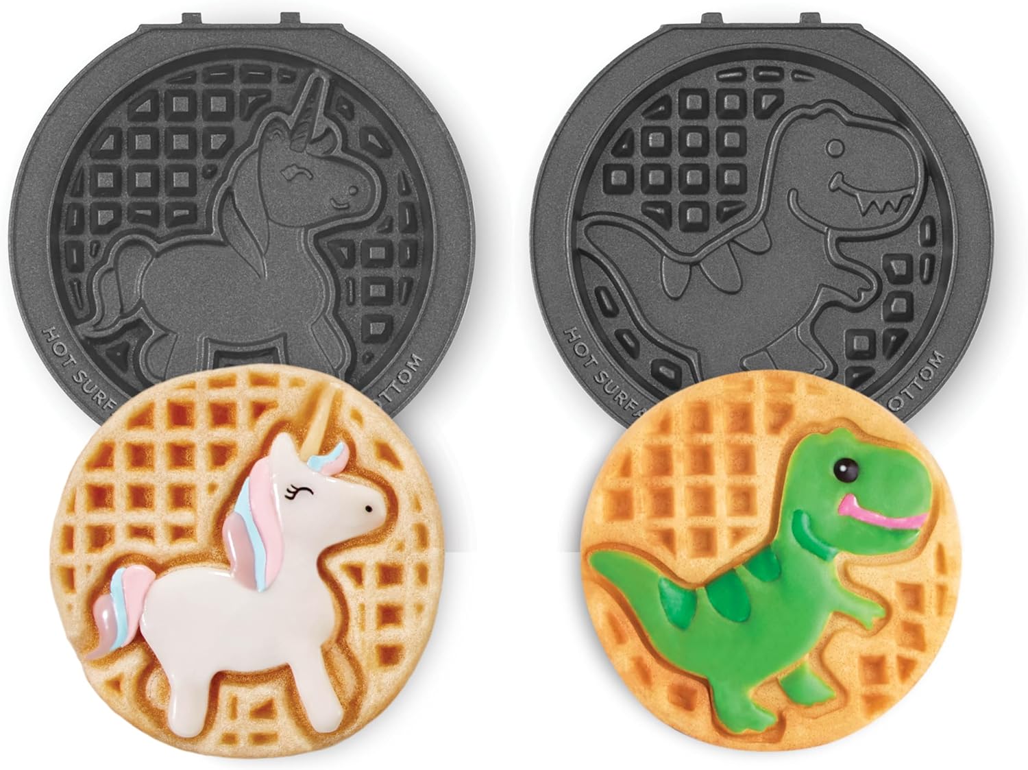 DASH MultiMaker Mini System: Double Fun Waffle Plates!