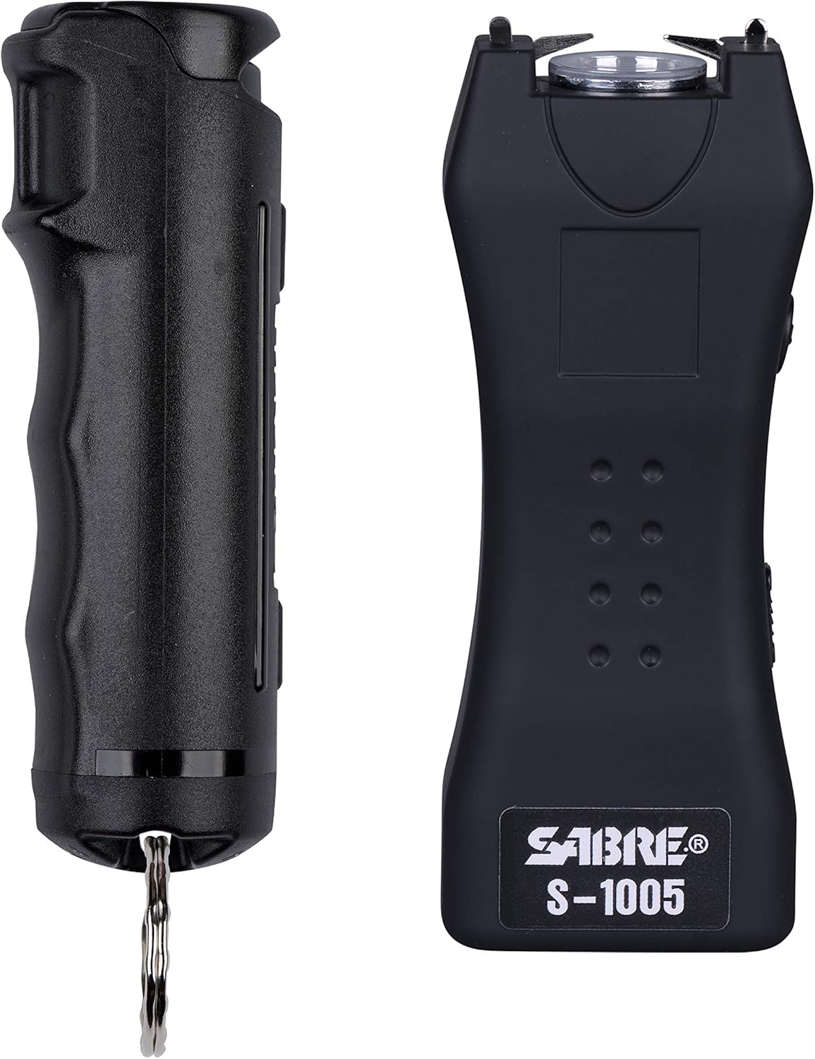 SABRE Pepper Spray & Stun Gun with Flashlight for Self Defense