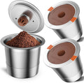Stainless Steel Reusable K Cups - Eco-Friendly & Compatible Pods