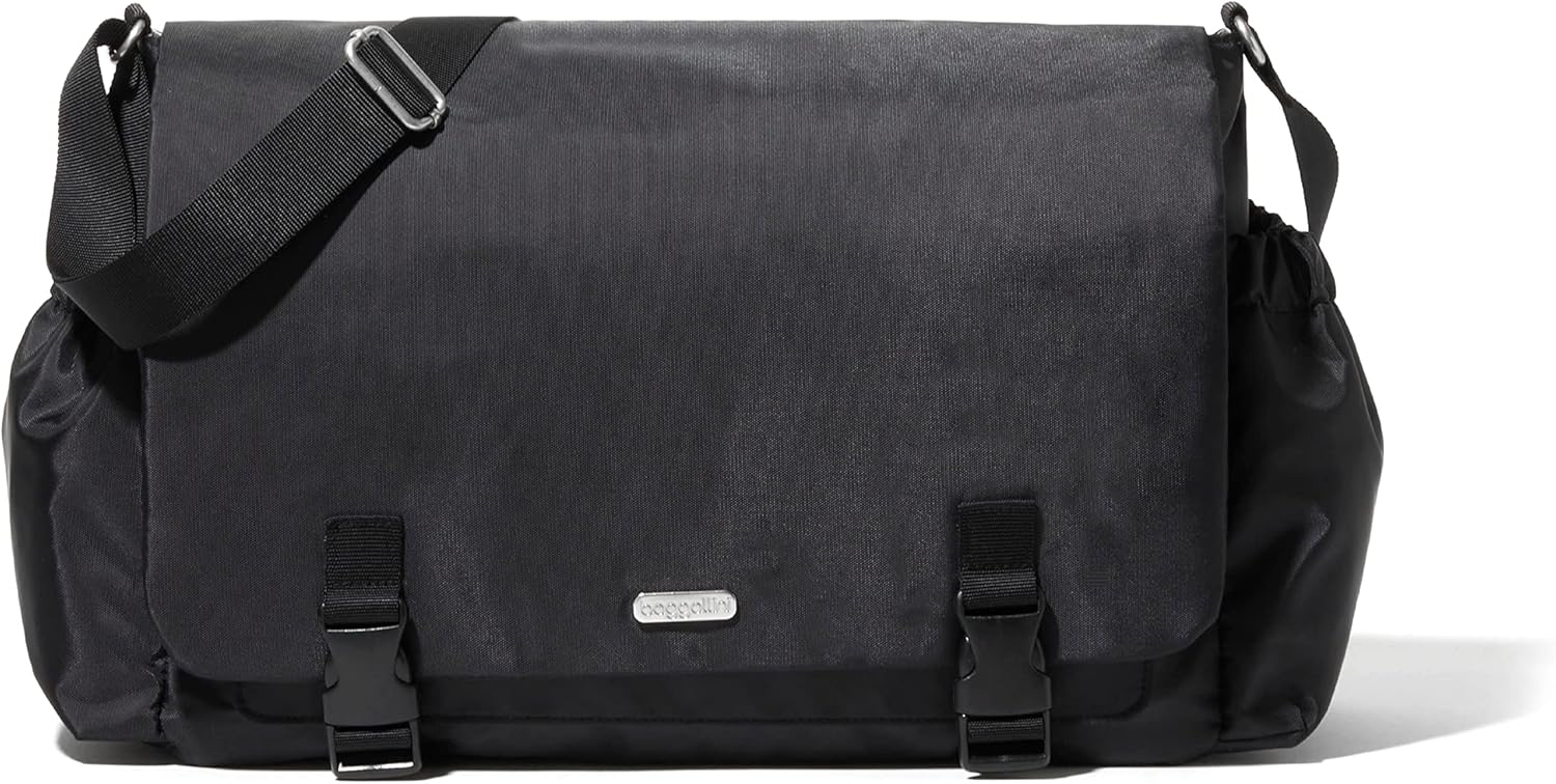 Baggallini Essential Laptop Messenger: Lightweight & Versatile