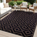 OLANLY Waterproof Outdoor Rug 6x9 ft for Camping & More