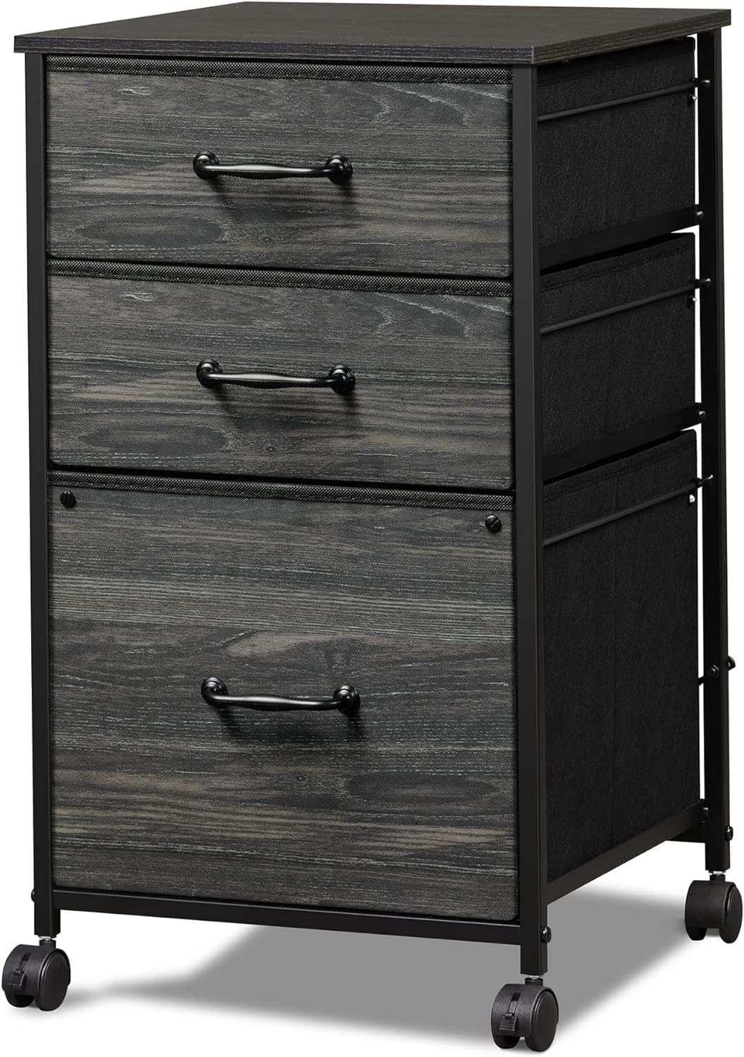 DEVAISE Mobile File Cabinet with 3 Drawers for Home Office