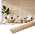 Art3d Natural Bamboo Wall Panel 48 x 96 in - Carbonized